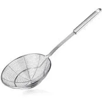 Spider Strainer Skimmer Spoon 7 Inch Solid Stainless Steel Wire Strainer Ladl...