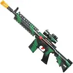 Rifle Gun Toy Machine Set Military Army, Playset, FX Sounds & Lights, 26 Inches Long, New in Box