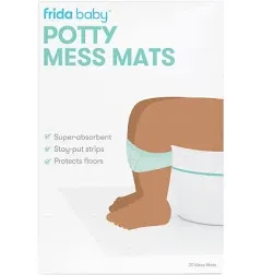 Potty Mess Mats Toilet Training Disposable Floor Pads by Frida Baby