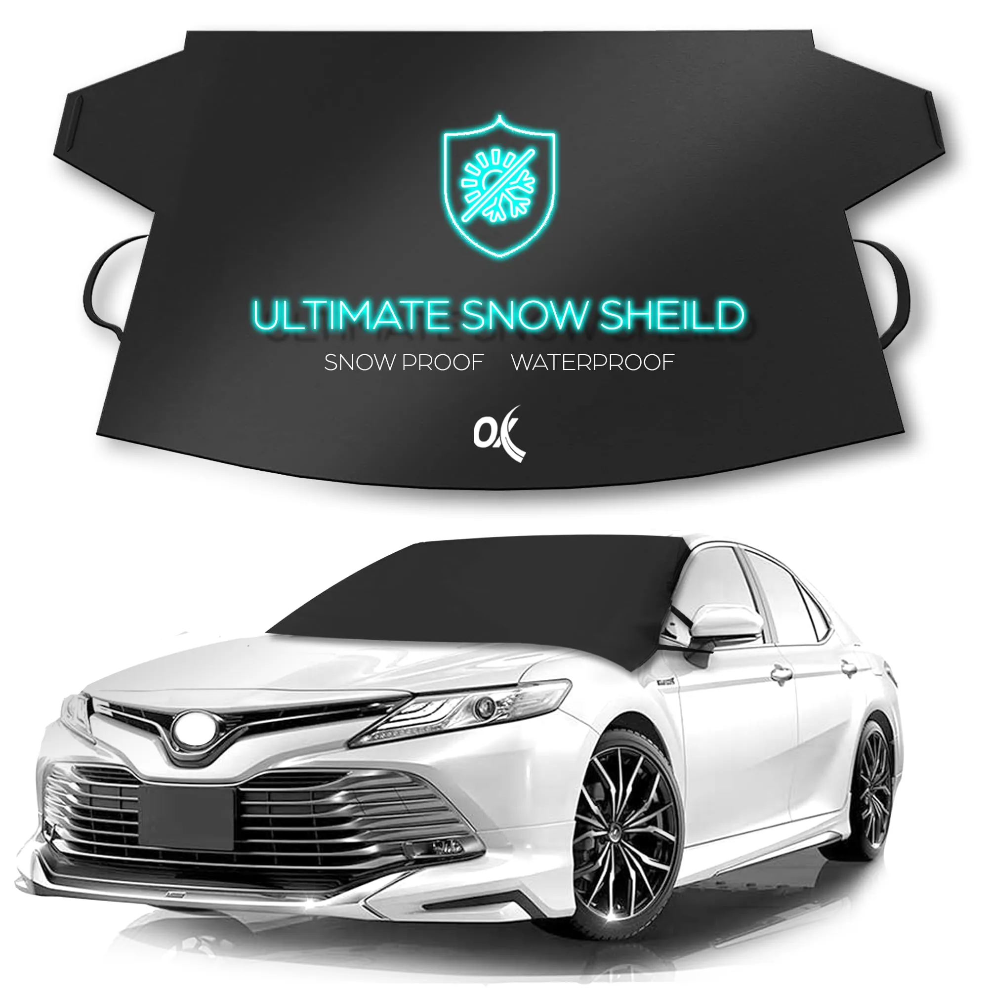 OxGord Winter Weather Car Windshield Cover Protector