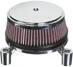 Arlen Ness 18-320 Big Sucker Stage I Air Filter Kit with Cover, Chrome