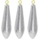 AMYSPORTS Drop Shot Fishing Weights Kit Lead Freshwater Fishing Sinkers Bass Casting Removable Fishing Weights Saltwater Streamlined