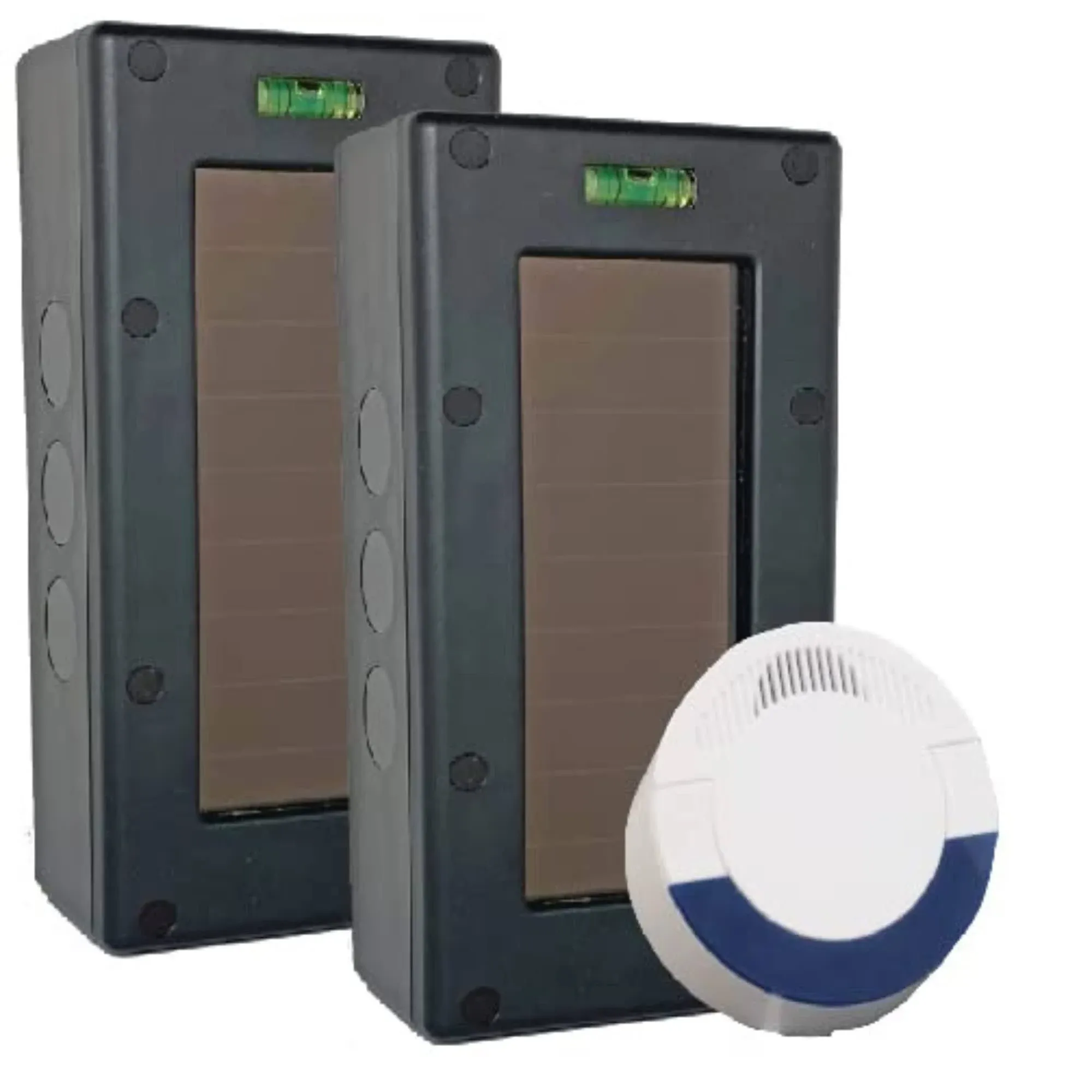 Dakota Alert SBA-4000 Solar Break Beam Driveway Alarm Kit - Long Range, Outdoor, Weatherproof, Up to 1 Mile Wireless Range - Includes SBA-4000 Transmitter and DCR-4000 Receiver