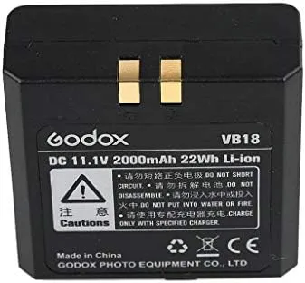 Godox VB18 2000mAh Rechargeable Lithium-ion Battery for Ving V850 V860 Flash