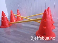 Trixie Dog Activity Obstacles - 6 Exercise Cones with 3 Agility Rods