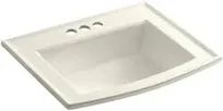 KOHLER Archer Drop-In Bathroom Sink K-2356-4-96