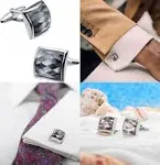 Handmade Mother of Pearl Cufflinks for Men