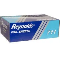 Reynolds Wrap Interfolded Aluminum Foil Sheets, 12 x 10.75, Silver, 500/Box