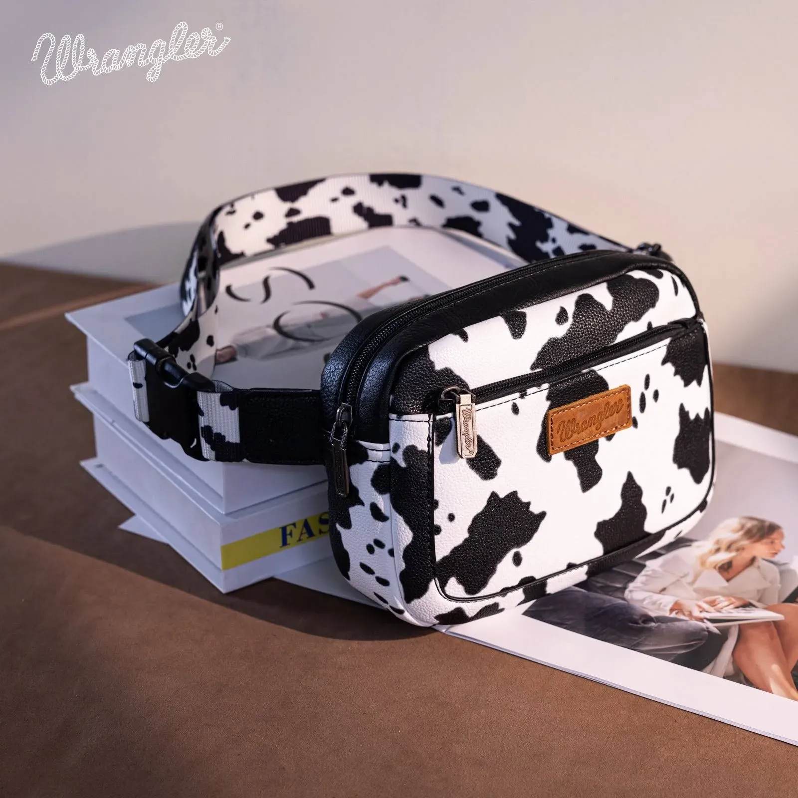 Wrangler Cow Print Belt-Bag