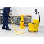 Carlisle OmniFit Mop Bucket Combo with Side Press Wringer