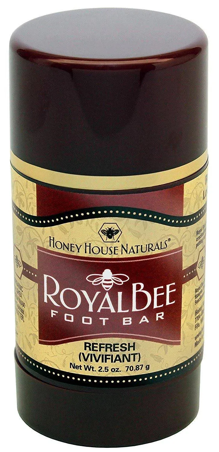 Honey House Naturals Royalbee Foot Bar Refresh 2.5oz