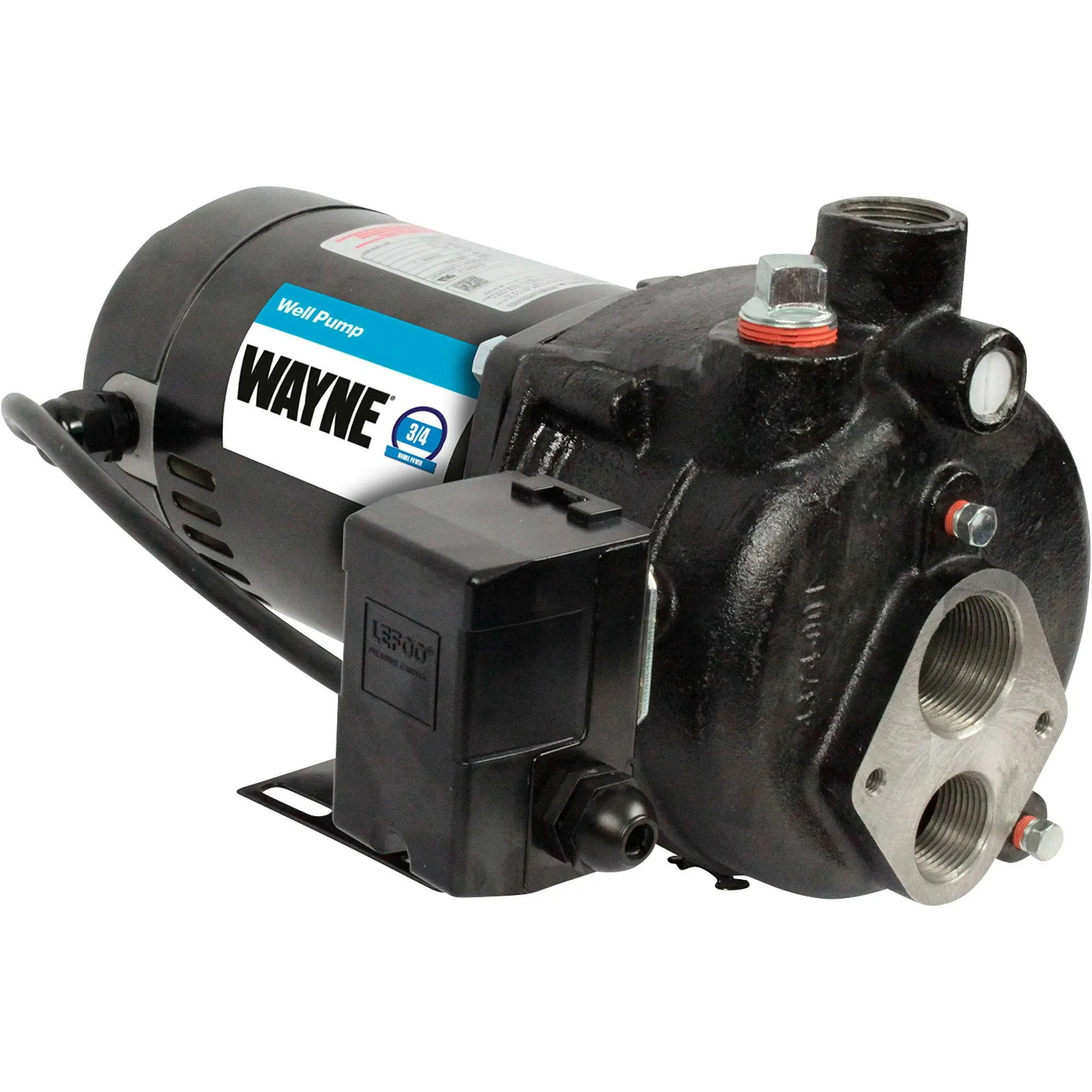 Wayne CWS75 3/4 HP Cast Iron Convertible Jet Well Pump