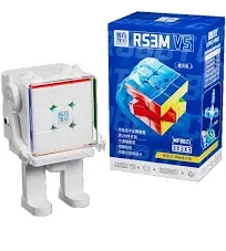 MoYu RS3 M V5 3x3 Magnetic (Ball-Core UV Coated + Robot Display Box) Speed Cube