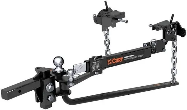 Curt MV Round Bar Weight Distribution Hitch Kit (10K - 14K lbs., 31-3/16&#034; Bars)