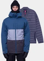 686 Men's Smarty 3-in-1 Form Jacket - 2-Layer Shell with Removable Inner Thermal Puff - Water & Weather Resistant