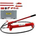 VEVOR 12 Ton Hydraulic Jack Air Pump Lift RAM Body Frame Porta Power Repair Kits