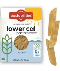 Pastabilities Lower Calorie Pasta Ruffles – 100 Calories/Serving Low