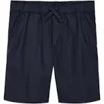 Calvin Klein Boys' Loose Modern Pull-on Twill Short, Drawstring Closure