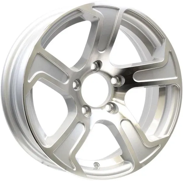 2-Pack Aluminum Trailer Wheels