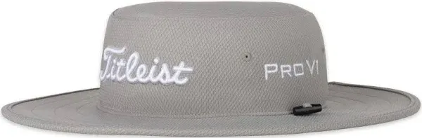 Titleist Tour Aussie Bucket Hat - White/Black