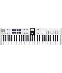 Arturia LTD KeyLab Essential 49 MK3 49-Key MIDI Controller Keyboard Alpine White