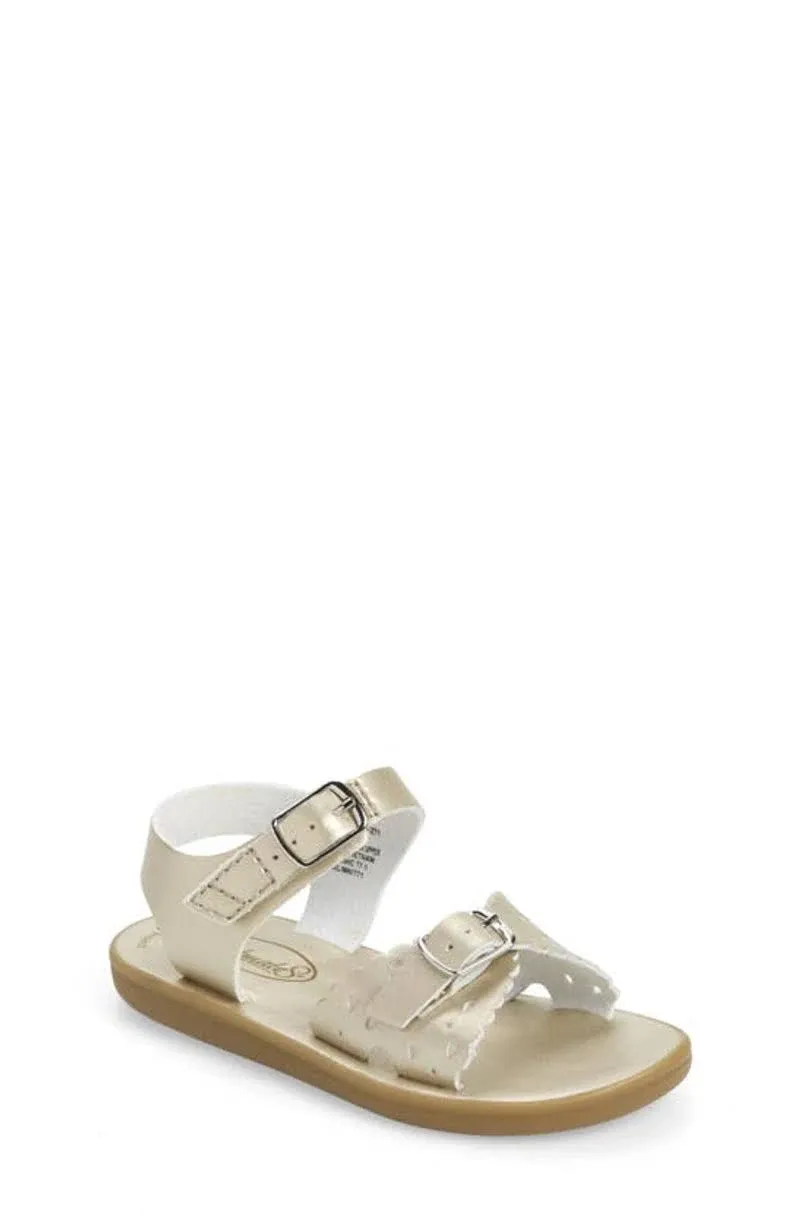 Footmates Eco-Ariel Waterproof Sandal Soft Gold Micro