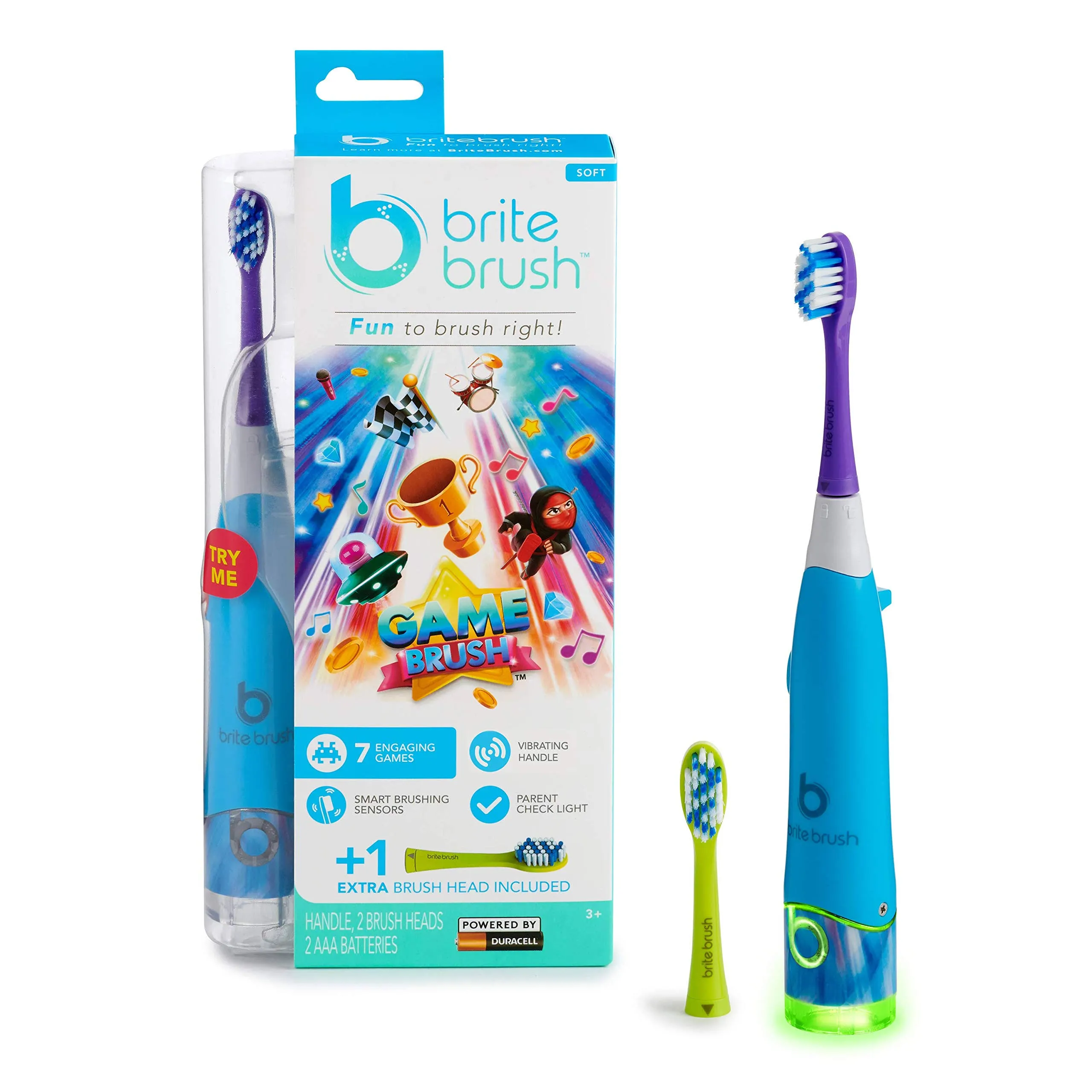 BriteBrush GameBrush Interactive Smart Kids Toothbrush