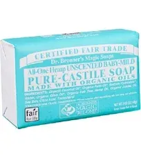 Dr. Bronner&#039;s Magic Soaps Hemp Baby Unscented Pure Castile Soap