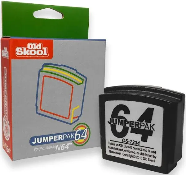 Old Skool Nintendo 64 Jumper Pack (Booster Pak)