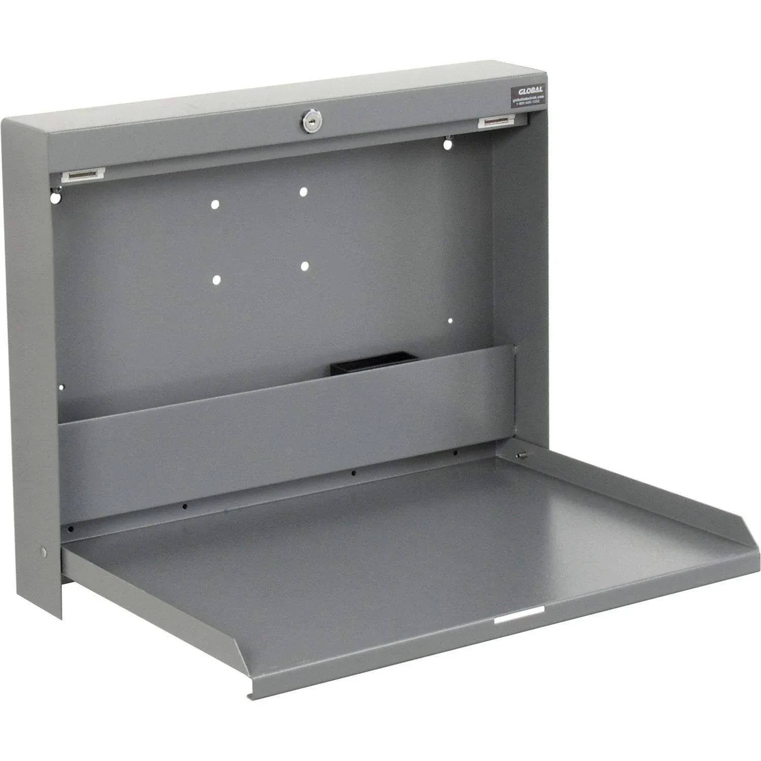 Global Industrial Wall Mounted Fold Down Shop Desk