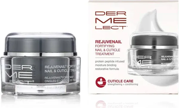 Dermelect Rejuvenail Fortifying Nail &amp; Cuticle Treatment- Cream for Dry Damag...