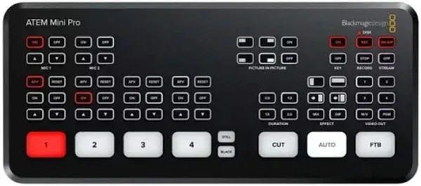 Blackmagic Design ATEM Mini Pro HDMI Live Stream Switcher