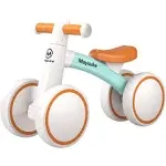 Maysuke Baby Balance Bike for 1 2 Year Old Boy and Girl, Toddler Bike 10-24 Month Baby Riding Toys with 4 Wheels, No Pedal First Birthday Gift