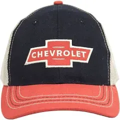 Tee Luv Chevy Hat - Patriotic Chevrolet Bowtie Car Logo Baseball Cap