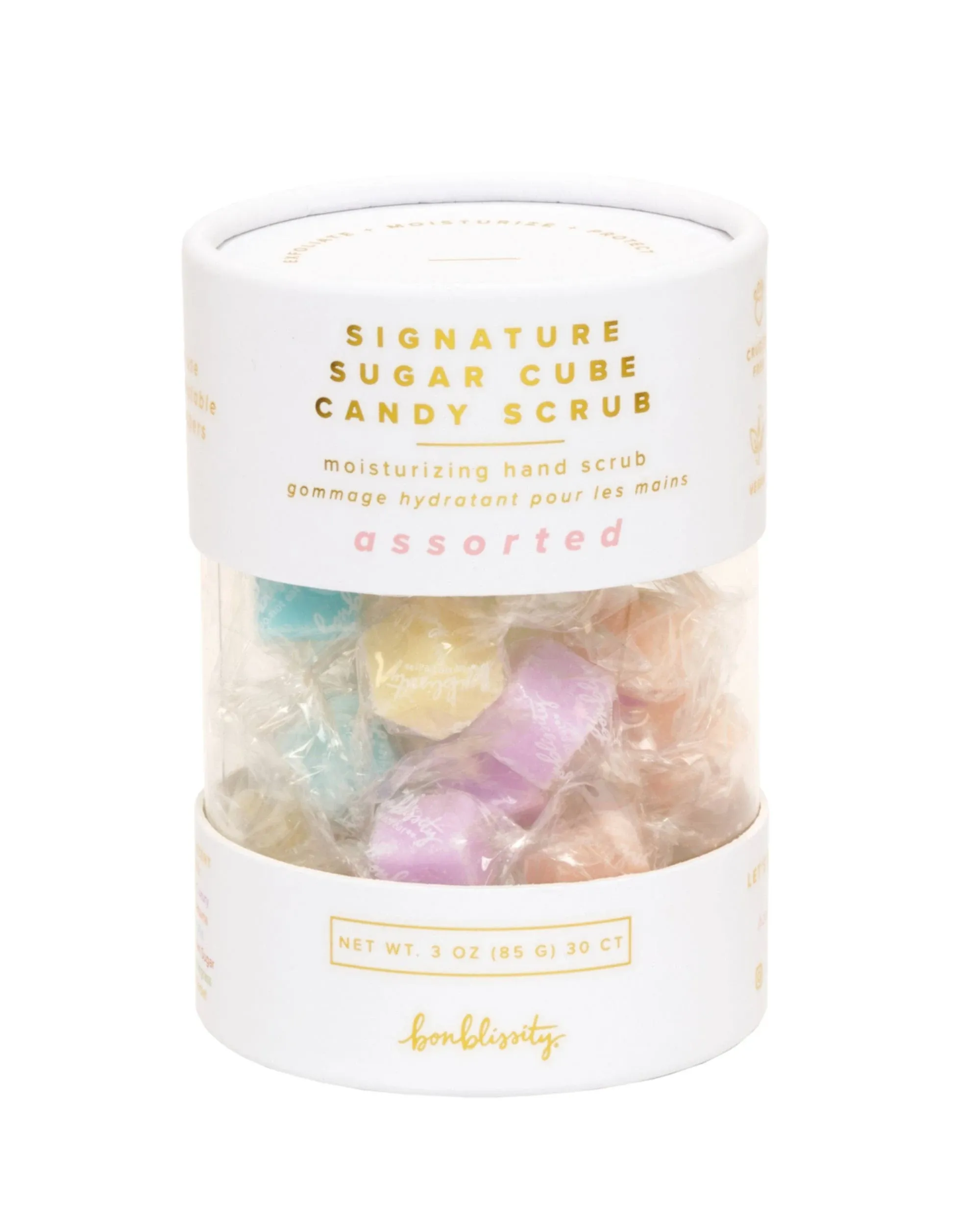 Bonblissity - Signature Sugar Cube Candy Scrub (30 Pcs) - Assorted Sce