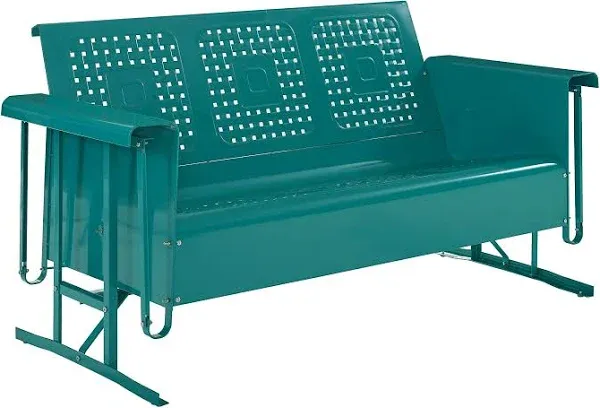 Crosley Bates Outdoor Metal Sofa Glider