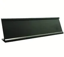 Desktop Office Nameplate Holder (5-Pack, 8&#034; X 2&#034;)