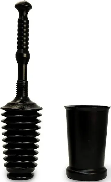 MP500-3TB Heavy Duty Bathroom Toilet Plunger Kit with Tall Bucket. Equipped w...