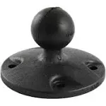 RAM Mount 2.5" Composite Round Base w/1" Ball [RAP-B-202U]