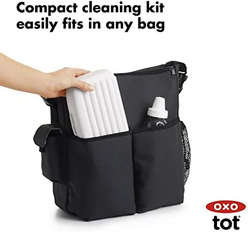 OXO Tot On-The-Go Drying Rack with Bottle Brush