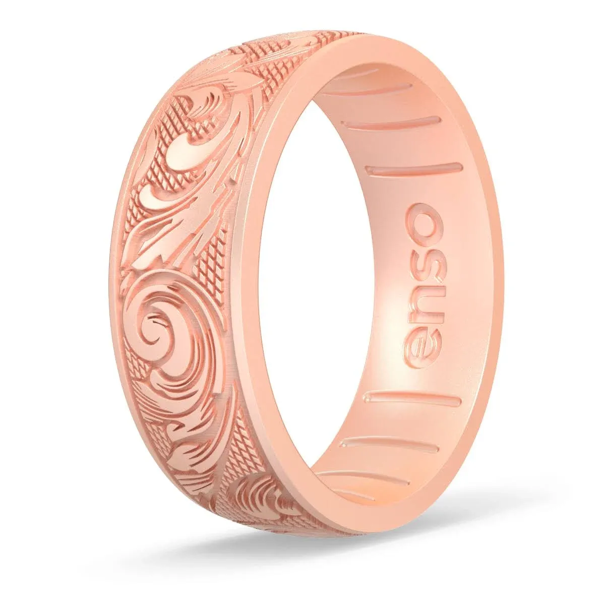 Enso Rings Signature Etched Silicone Rings