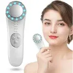 Houzzi Facial Massager, Skin Care Tools 7 in 1 Face Lifting Machine, Galvanic Facial Machine Face Tightening Machine for Skin High Frequency Facial