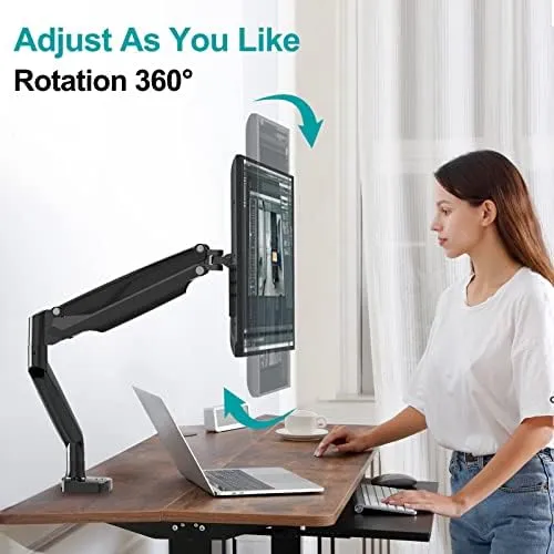 MOUNT PRO Single Monitor Mount Stand fits 22-35 inch/26.4lbs Ultrawide Computer