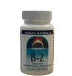 Source Naturals Vitamin B-2 100mg 100 Tablets