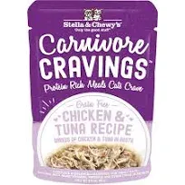 Stella & Chewy's Cat Carnivore Cravings Chicken & Salmon Pouch