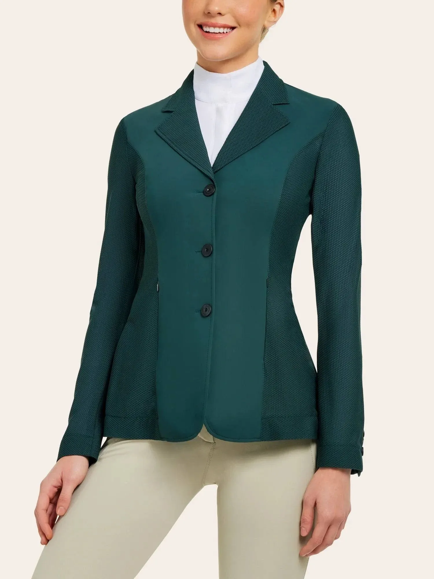 Harmony Mesh Show Coat - Green Gables - Ladies