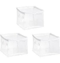 Amazon Basics Clear Zippered Organizers 3-Pack