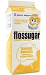 Gold Medal 3218 Banana Flossugar, 3.25 lb Carton Each