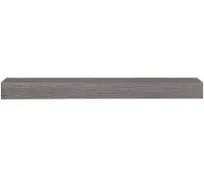 Pearl Mantels Zachary Non-Combustible Natural Wood Look 60" Shelf Little River Finish