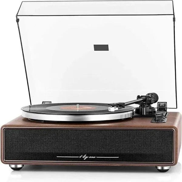 1 By One High Fidelity Belt Drive Turntable